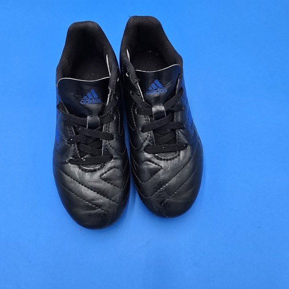 Adidas Boy's Goletto Vii FG J Black/Royal Soccer‎ Shoes FV2894 Size 13K - Picture 4 of 9